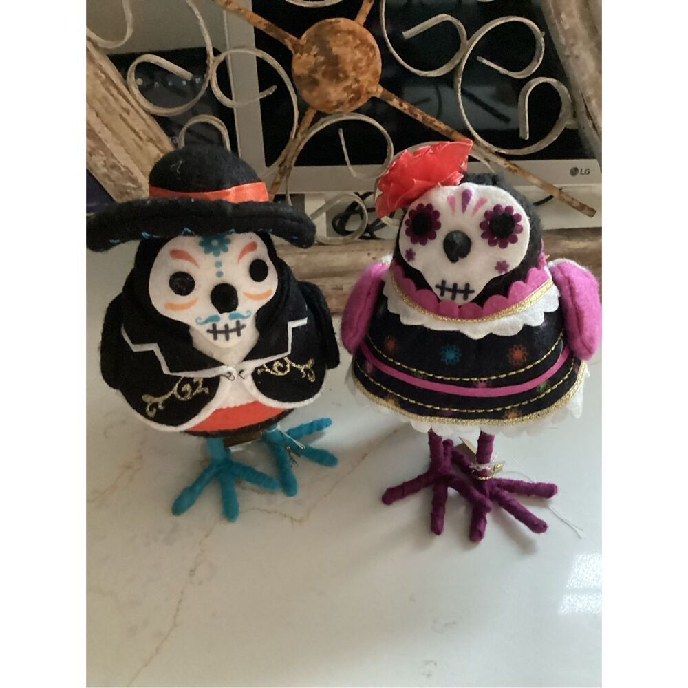 Target Spritz Birds 2018 Halloween Day of the Dead with Foot Tag Silbador & Flor